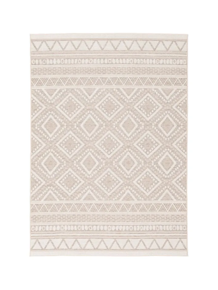 Pergamon Outdoorteppiche<In & Outdoor Teppich Flachgewebe Ottawa Ethno in Beige