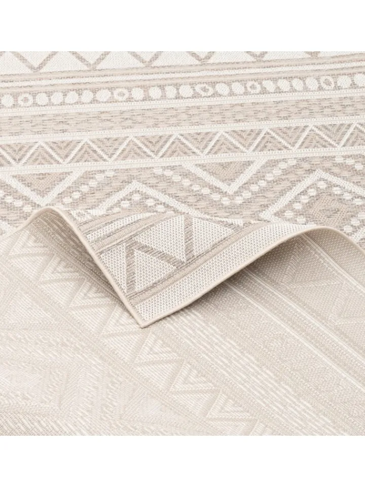 Pergamon Outdoorteppiche<In & Outdoor Teppich Flachgewebe Ottawa Ethno in Beige
