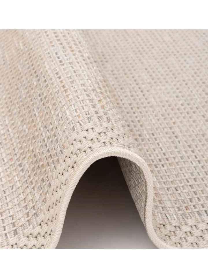 Pergamon Outdoorteppiche<In & Outdoor Teppich Flachgewebe Ottawa Bordüre in Beige