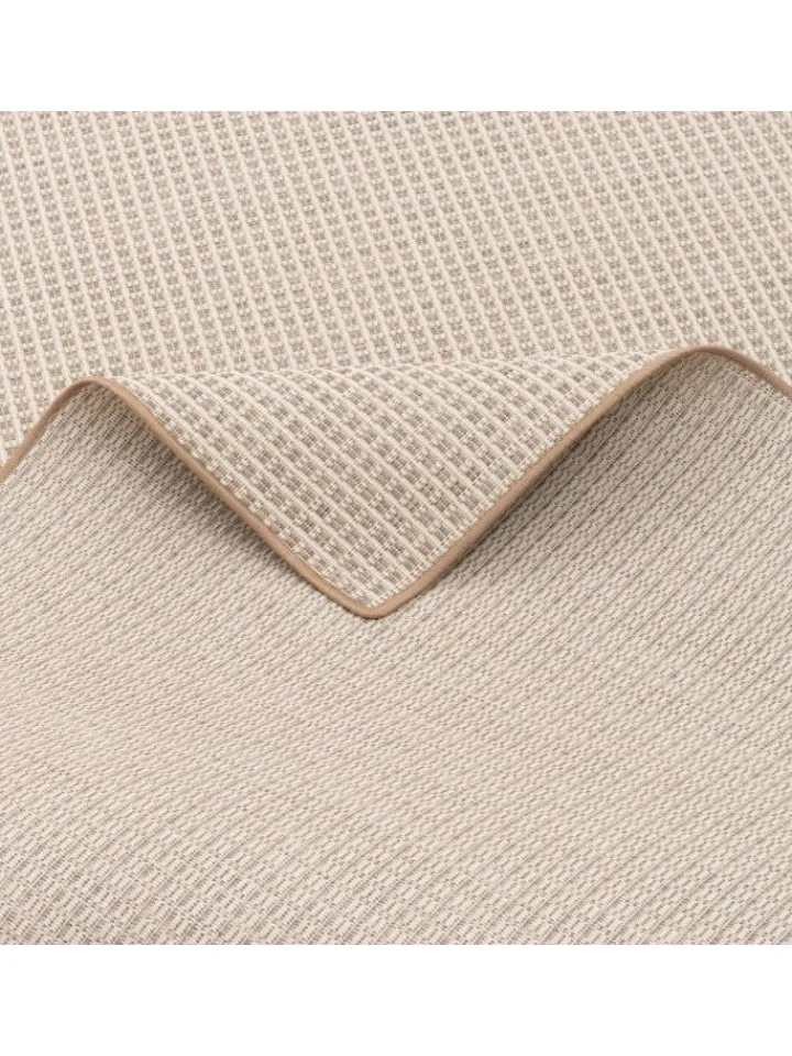 Snapstyle Outdoorteppiche<In & Outdoor Teppich Flachgewebe Oslo Karo Modern in Beige