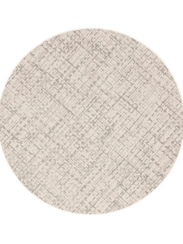Snapstyle Outdoorteppiche<In & Outdoor Teppich Oslo Trend Rund in Creme