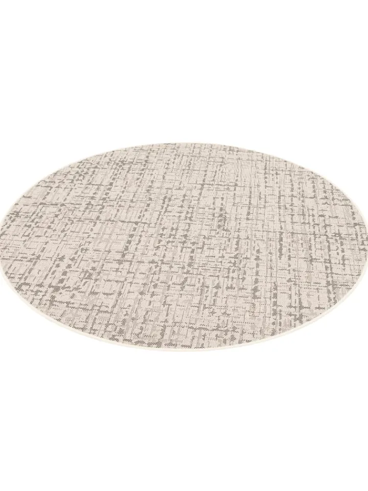 Snapstyle Outdoorteppiche<In & Outdoor Teppich Oslo Trend Rund in Creme