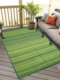 Conceptum Hypnose Outdoorteppiche<In- & Outdoor-Teppich ''Hasır 009'' in Grün