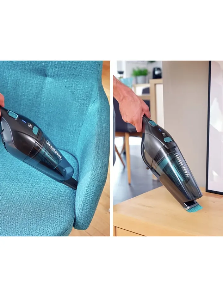 Leifheit Staubsauger|Klima & Haushalt<2in1 Akku-Staubsauger "RotaroPowerVac" in Schwarz