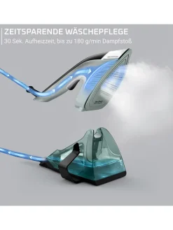 Tefal Bügeleisen|Klima & Haushalt<2-in-1 Dampfbügeleisen JF4031E0 "Duo Power" in Mint/ Grau