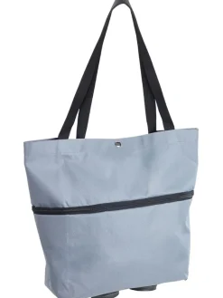 Wenko Einkaufstaschen & -Trolleys<2in1 Einkaufstrolley in Hellblau - (B)32 x (H)50 x (T)15 cm