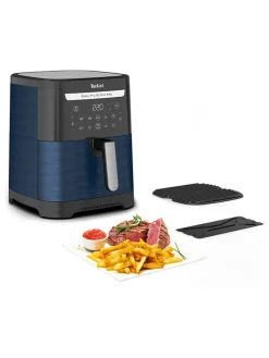 Tefal Küchenelektronik<2-in-1 Heißluftfritteuse "Easy Fry & Grill - EY801410" in Dunkelblau
