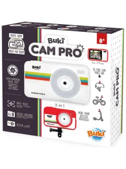 Buki France Foto & Video<2-in-1 Kinder-Kamera in Weiß - ab 8 Jahren