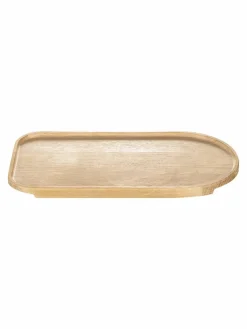 Blomus Aufbewahren & Servieren<2in1: Servierbrett "Zen" in Beige - (L)32 x (B)17 cm