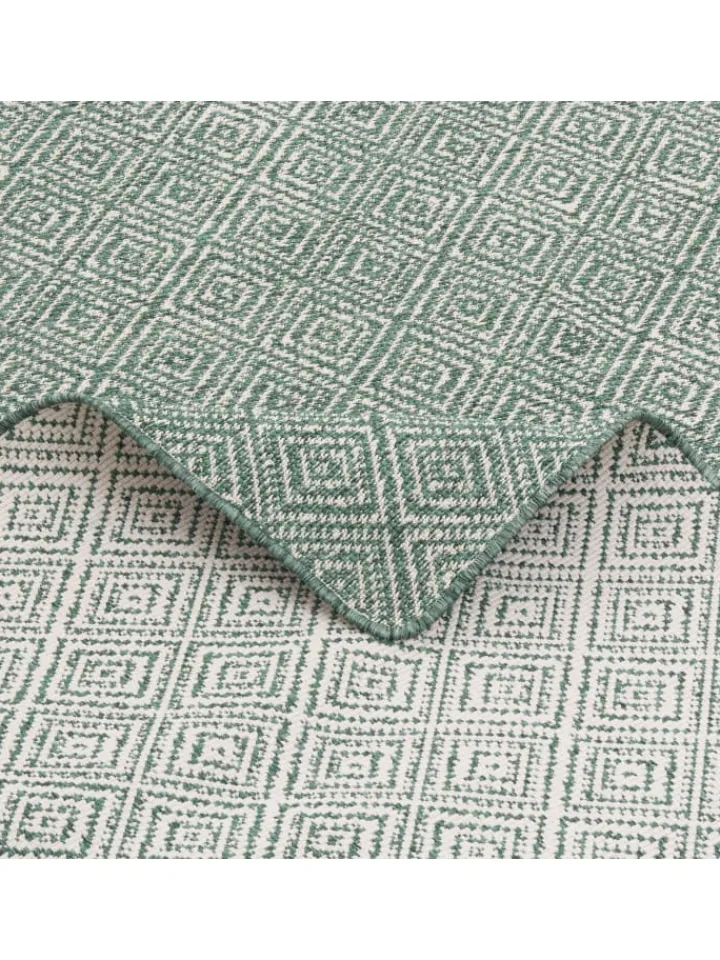 Snapstyle Teppiche & Fußmatten<In- und Outdoor Teppich Beidseitig Newport Modern in Grün