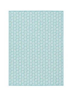Snapstyle Outdoorteppiche<In- und Outdoor Teppich Beidseitig Cape Cod in Türkis