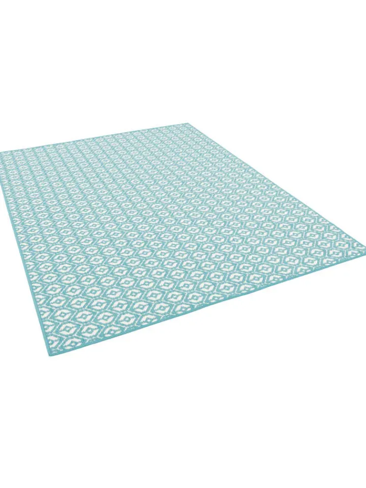 Snapstyle Outdoorteppiche<In- und Outdoor Teppich Beidseitig Cape Cod in Türkis