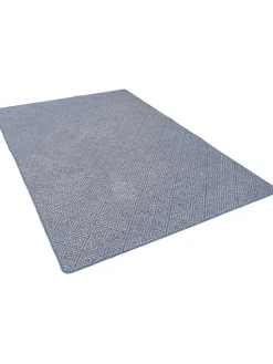 Snapstyle Outdoorteppiche<In- und Outdoor Teppich Beidseitig Newport Modern in Blau