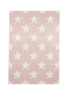 Pergamon Outdoorteppiche<In- und Outdoor Teppich Carpetto Sterne in Rosa