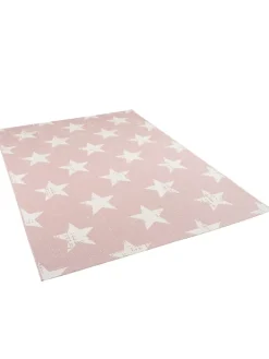 Pergamon Outdoorteppiche<In- und Outdoor Teppich Carpetto Sterne in Rosa