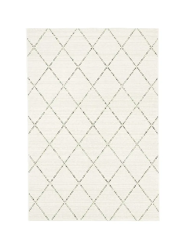 Pergamon Outdoorteppiche<In- und Outdoor Teppich Carpetto Rauten in Creme
