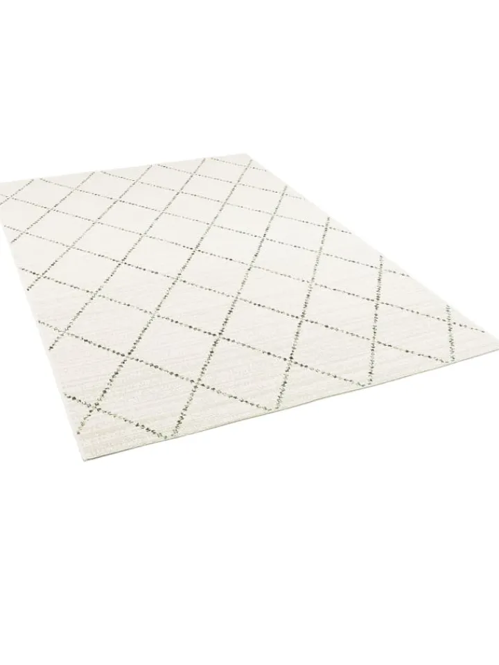 Pergamon Outdoorteppiche<In- und Outdoor Teppich Carpetto Rauten in Creme