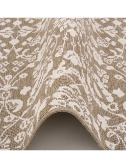 Snapstyle Outdoorteppiche<In- und Outdoor Teppich Läufer Beidseitig Newport in Beige