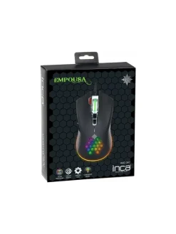 Inca Tablets, Konsolen & Elektronisches Spielzeug<IMG-347 Emmpousa RGB 7200 DPI Maktrotasten Professionelle Gaming in schwarz