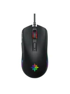 Inca Tablets, Konsolen & Elektronisches Spielzeug<IMG-GT14 Optisch Gaming Maus Mouse 3600 DPI RGB-Logo in Schwarz
