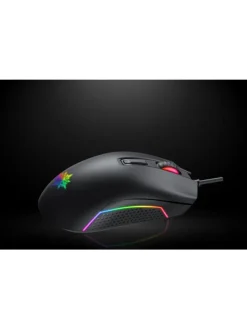 Inca Tablets, Konsolen & Elektronisches Spielzeug<IMG-GT14 Optisch Gaming Maus Mouse 3600 DPI RGB-Logo in Schwarz