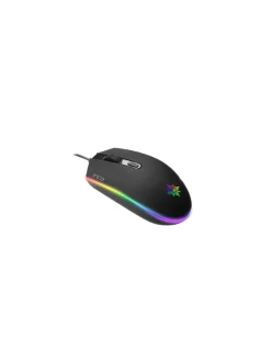 Inca Tablets, Konsolen & Elektronisches Spielzeug<IMG-GT13 PRO Optisch Gaming Maus Mouse 1200 DPI RGB-Logo-Effekt in Schwarz