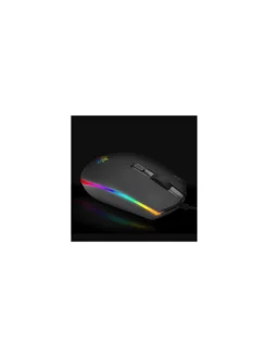 Inca Tablets, Konsolen & Elektronisches Spielzeug<IMG-GT13 PRO Optisch Gaming Maus Mouse 1200 DPI RGB-Logo-Effekt in Schwarz