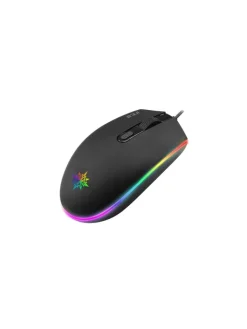 Inca Tablets, Konsolen & Elektronisches Spielzeug<IMG-GT13 PRO Optisch Gaming Maus Mouse 1200 DPI RGB-Logo-Effekt in Schwarz