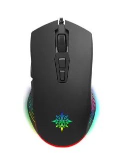 Inca Tablets, Konsolen & Elektronisches Spielzeug<IMG-GT17 PRO Optisch Gaming Maus 6400 DPI RGB-Logo in schwarz