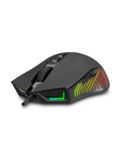 Inca Tablets, Konsolen & Elektronisches Spielzeug<IMG-GT17 PRO Optisch Gaming Maus 6400 DPI RGB-Logo in schwarz