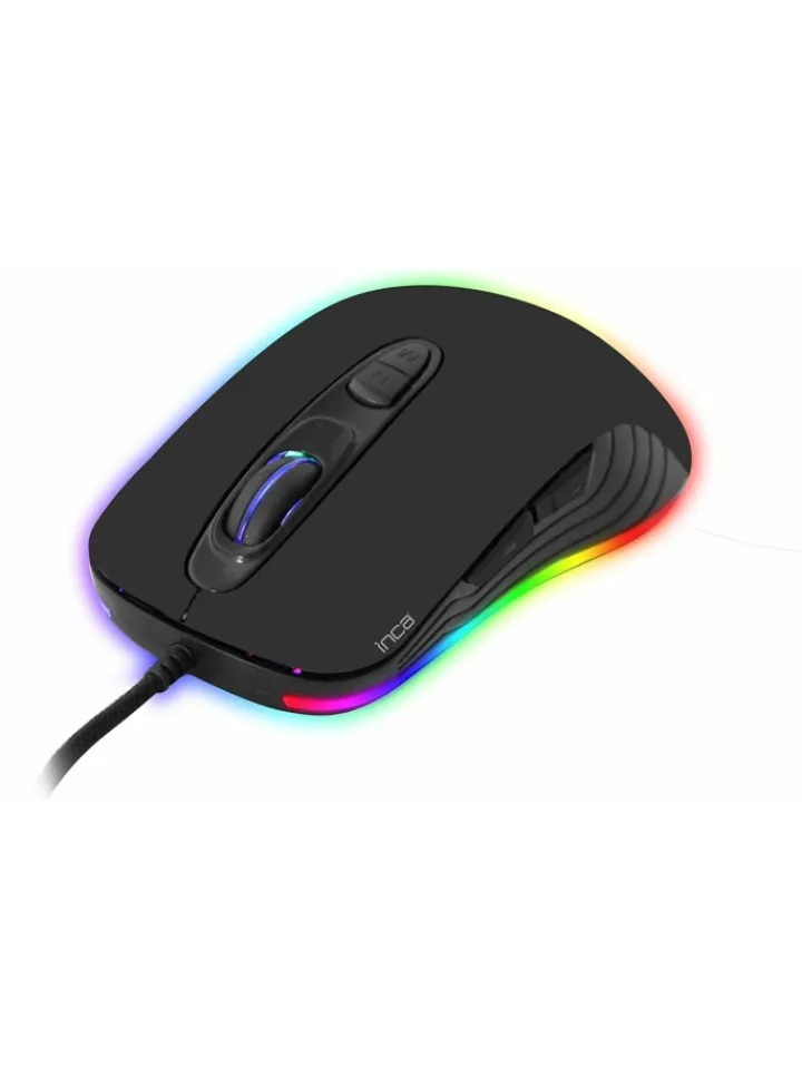 Inca Tablets, Konsolen & Elektronisches Spielzeug<PHALDOR RGB Makro Tastem Professional Gaming Maus schwarz in schwarz