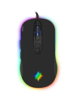 Inca Tablets, Konsolen & Elektronisches Spielzeug<PHALDOR RGB Makro Tastem Professional Gaming Maus schwarz in schwarz