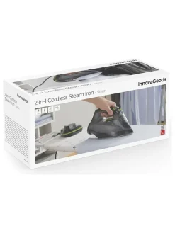 InnovaGoods Bügeleisen|Klima & Haushalt<2in1-Dampfbügeleisen in Schwarz