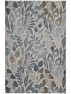 ESPRIT Teppiche & Fußmatten|Outdoorteppiche<Indoor-/ Outdoor-Läufer in Beige/ Blau