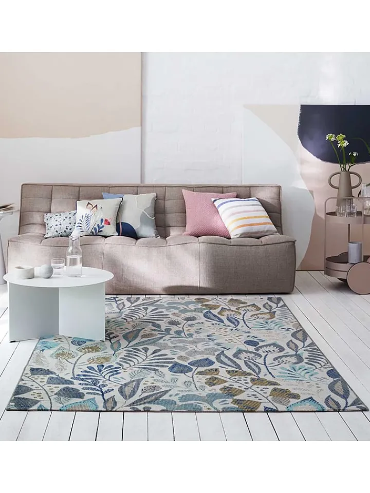 ESPRIT Teppiche & Fußmatten|Outdoorteppiche<Indoor-/ Outdoor-Läufer in Beige/ Blau