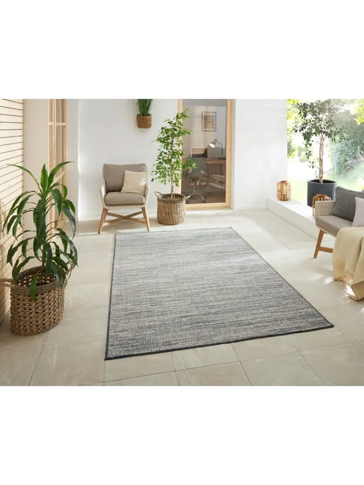 Elle Decoration Outdoorteppiche<Indoor-/ Outdoor-Teppich "Gemini" in Hellgrau
