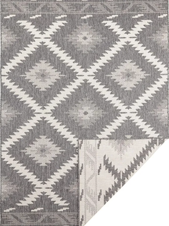 Hanse Home Outdoorteppiche<Indoor-/ Outdoor-Teppich "Malibu" in Grau/ Creme