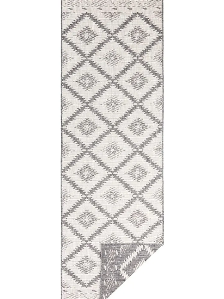 Hanse Home Outdoorteppiche<Indoor-/ Outdoor-Teppich "Malibu" in Grau/ Creme