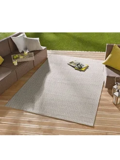 NORTHRUGS Outdoorteppiche|Teppiche & Fußmatten<Indoor-/ Outdoor-Teppich "Meadow" in Grau