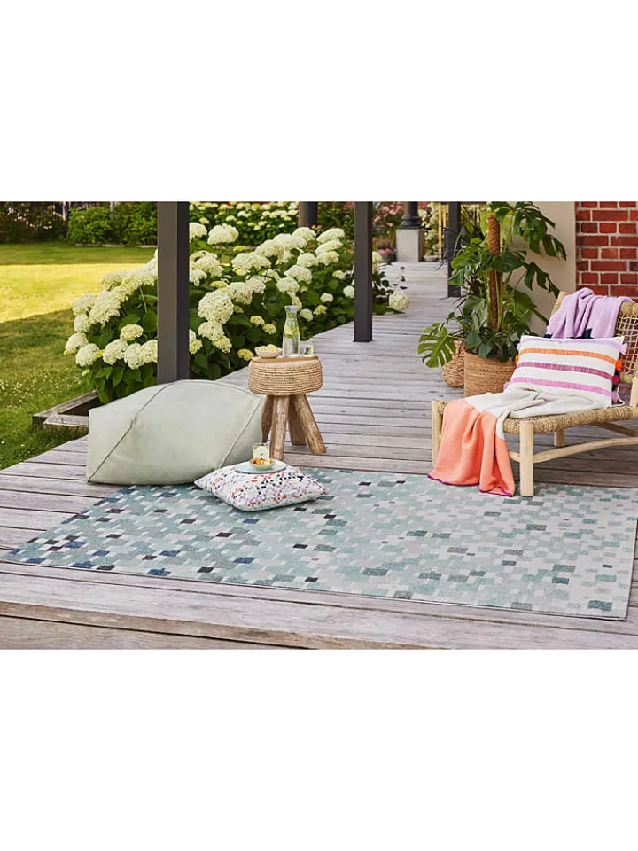 ESPRIT Outdoorteppiche<Indoor-/ Outdoor-Teppich "Pacific" in Blau