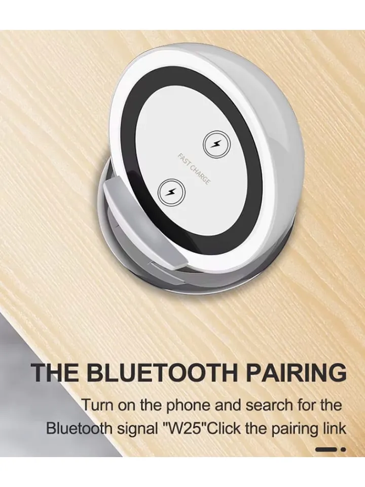 SmartCase Technikzubehör<Induktions-Ladestation mit Bluetooth-Lautsprecher in Gold
