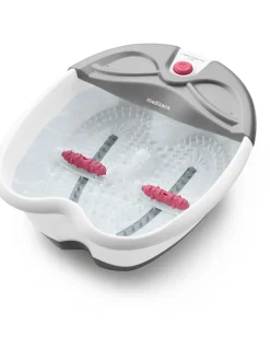 Medisana Pflege & Gesundheit<2in1--Faltbares Fußsprudelbad "FS 300" in Weiß/ Grau
