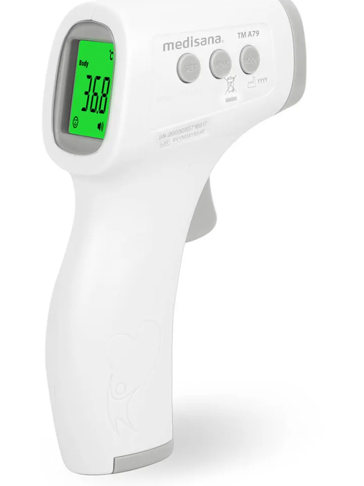 Medisana Technik|Pflege & Gesundheit<Infrarot-Kontaktlos-Multifunktionsthermometer "TM A79" in Weiß