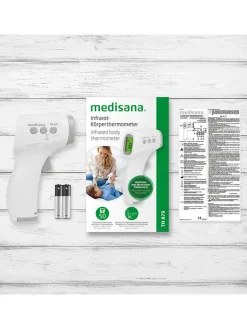 Medisana Technik|Pflege & Gesundheit<Infrarot-Kontaktlos-Multifunktionsthermometer "TM A79" in Weiß