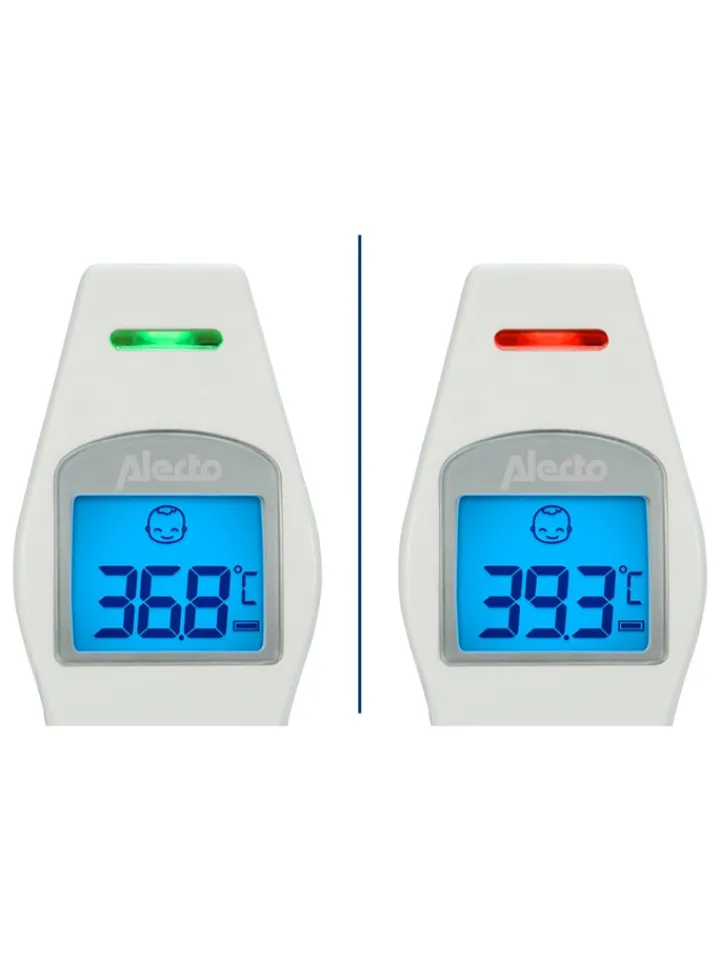 Alecto Klima & Haushalt|Pflege & Gesundheit<Infrarot-Stirnthermometer "BC-37" in Weiß
