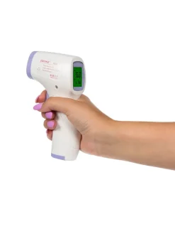DAM Pflege & Gesundheit|Klima & Haushalt<Infrarot-Thermometer in Weiß/ Lila
