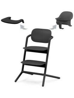 Cybex Sitzmöbel<3in1-Hochstuhl "Lemo" in Schwarz