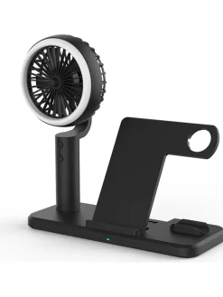 SmartCase Technikzubehör<3in1-Induktions-Ladestation in Schwarz