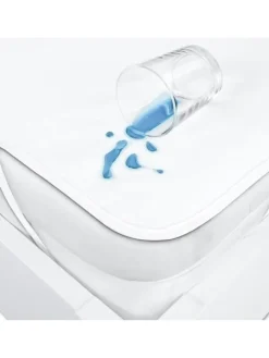 COFI 1453 Betten & Matratzen<Inkontinenz Matratzenauflage Matratzenschoner Wasserdicht Bett Schutz in Weiß