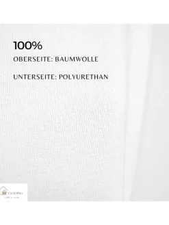 COFI 1453 Betten & Matratzen<Inkontinenz Matratzenauflage Matratzenschoner Wasserdicht Bett Schutz in Weiß